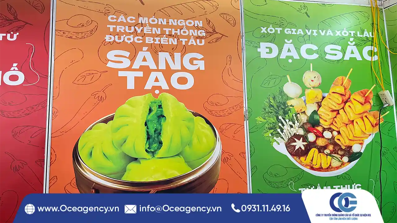 DỊCH VỤ THI CÔNG BOOTH WORLD SPICE QUẬN 1