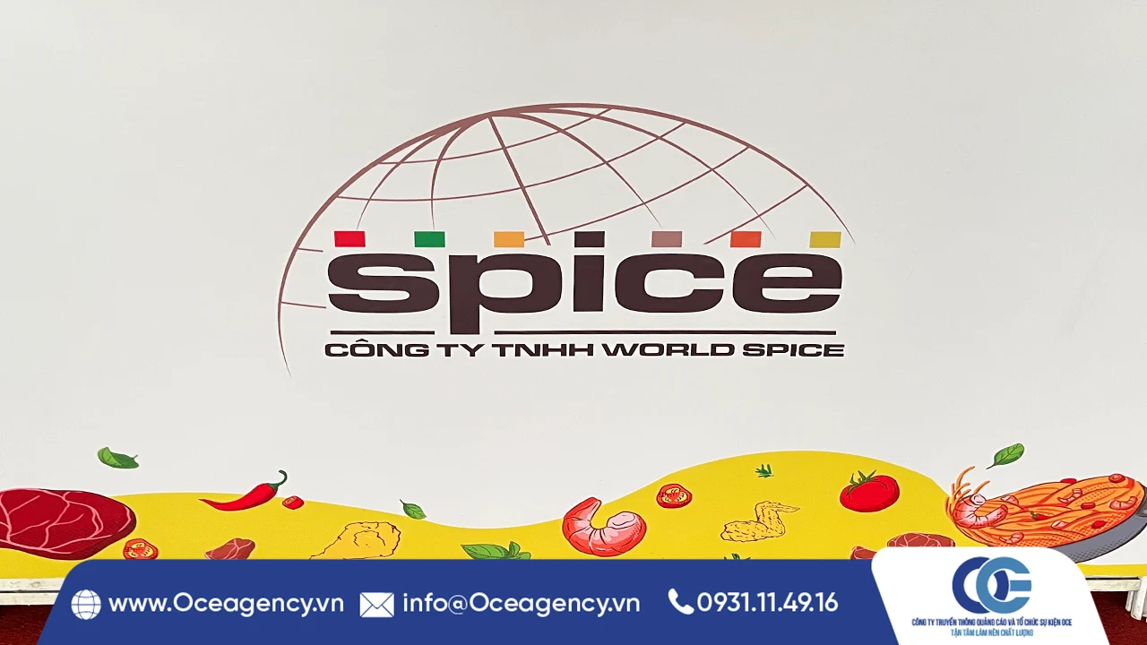 DỊCH VỤ THI CÔNG BOOTH WORLD SPICE QUẬN 1