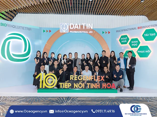 TỔ CHỨC SỰ KIỆN LỄ KỈ NIỆM 10 NĂM THÀNH LẬP ĐẠI TÍN