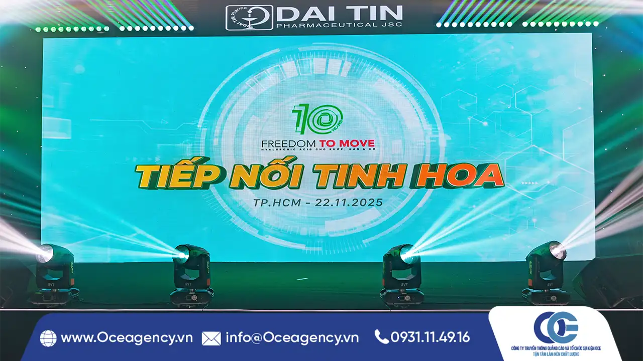 TỔ CHỨC SỰ KIỆN LỄ KỈ NIỆM 10 NĂM THÀNH LẬP ĐẠI TÍN