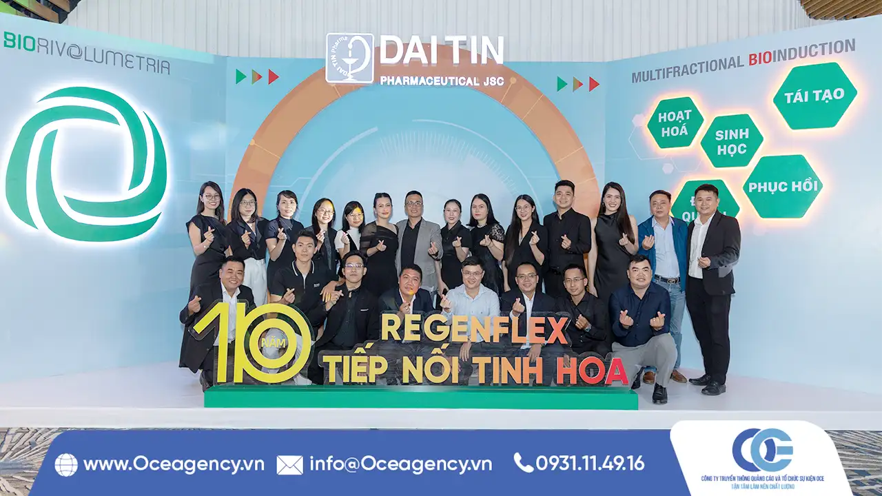 TỔ CHỨC SỰ KIỆN LỄ KỈ NIỆM 10 NĂM THÀNH LẬP ĐẠI TÍN