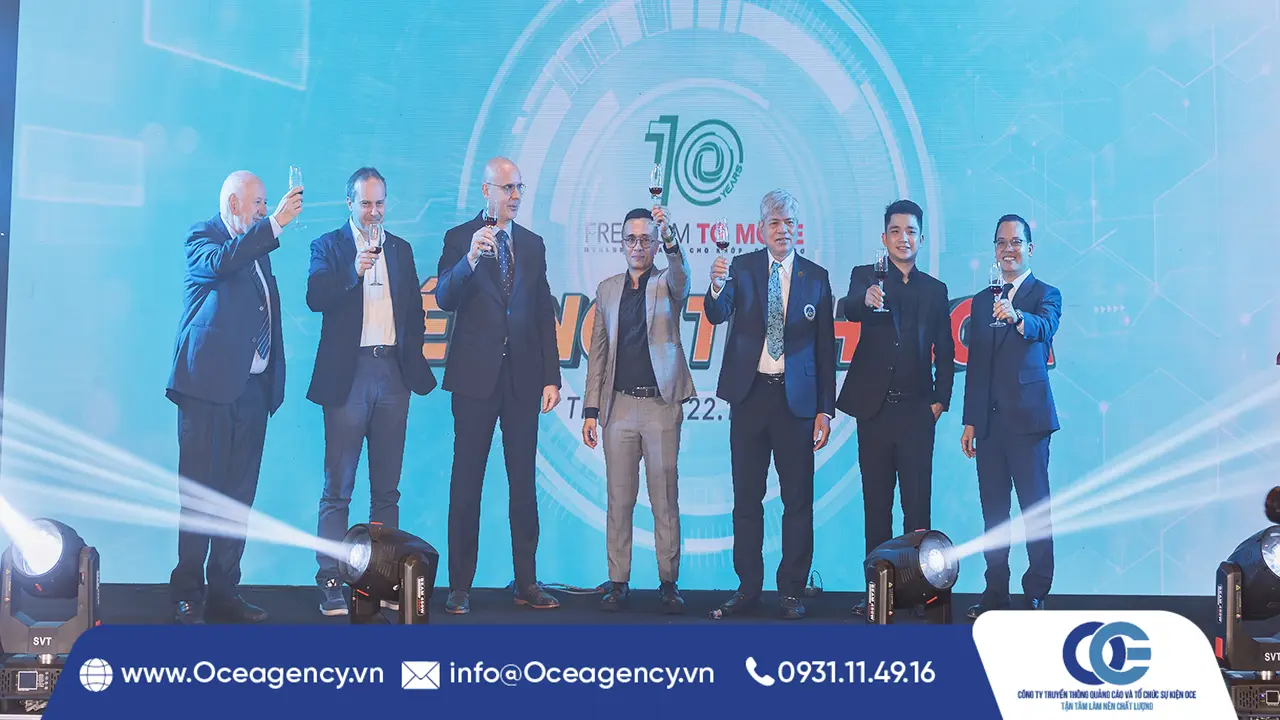 TỔ CHỨC SỰ KIỆN LỄ KỈ NIỆM 10 NĂM THÀNH LẬP ĐẠI TÍN