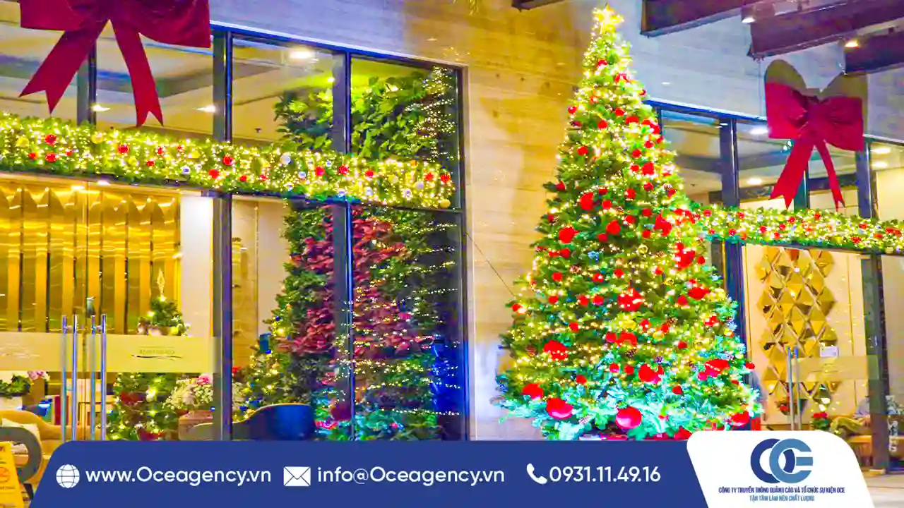 DỊCH VỤ TRANG TRÍ GIÁNG SINH VINHOMES TẠI QUẬN 1