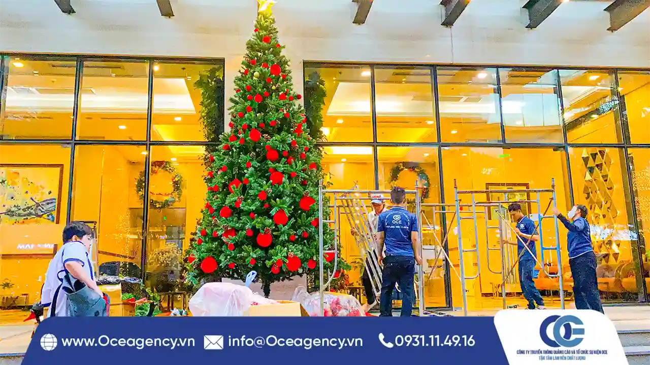 DỊCH VỤ TRANG TRÍ GIÁNG SINH VINHOMES TẠI QUẬN 1