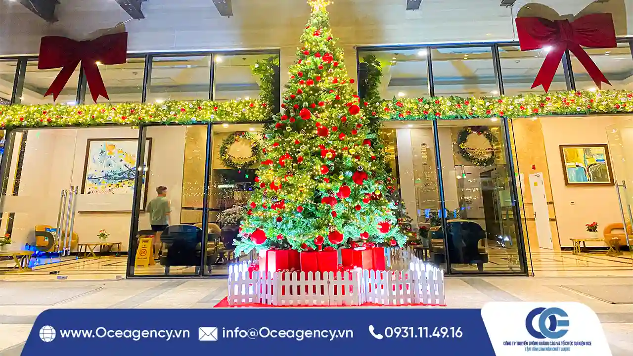 DỊCH VỤ TRANG TRÍ GIÁNG SINH VINHOMES TẠI QUẬN 1