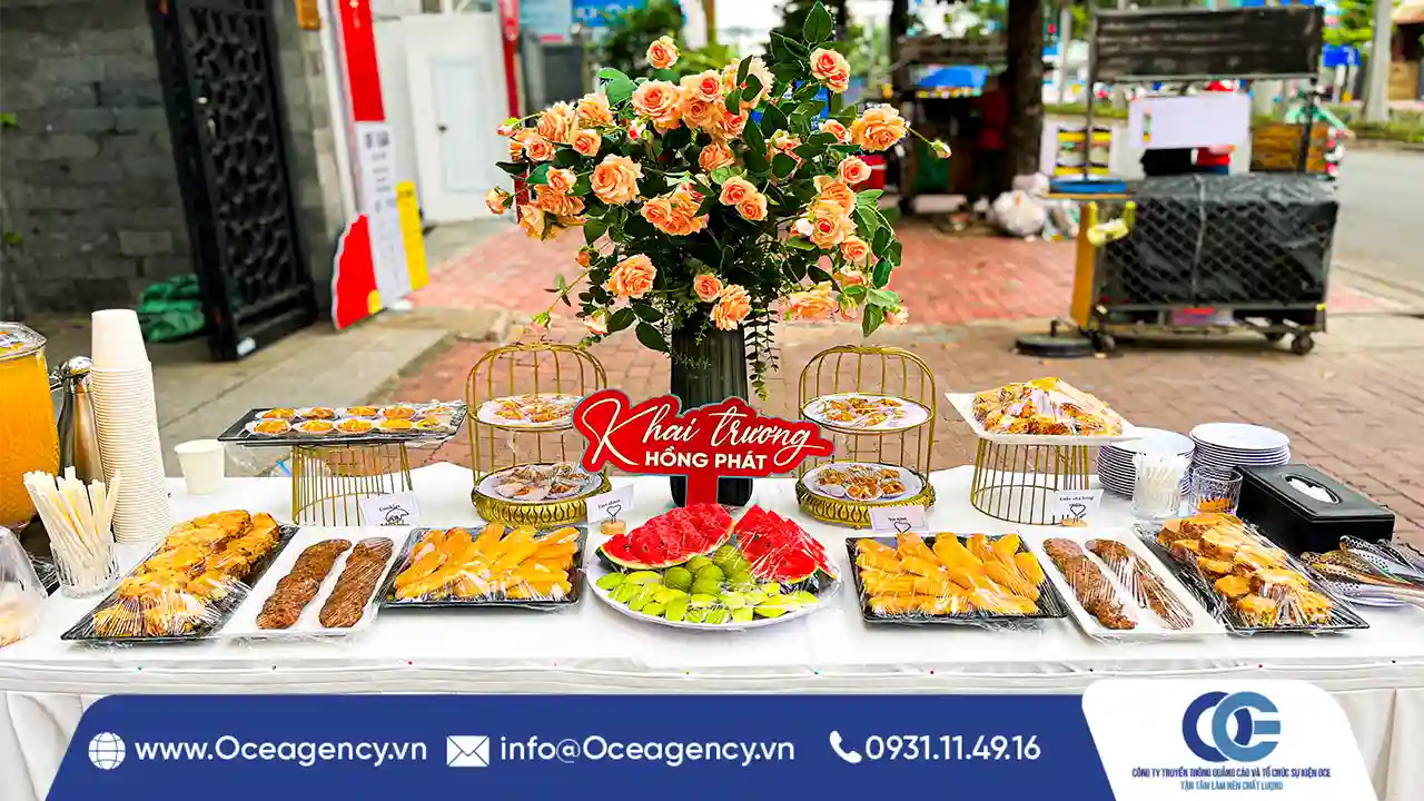 TỔ CHỨC SỰ KIỆN KHAI TRƯƠNG TÂM AN SPA TẠI HCM