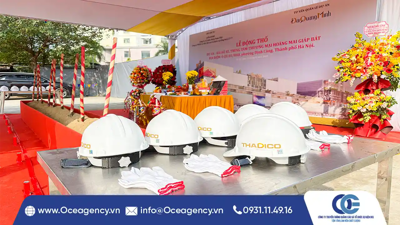 TỔ CHỨC LỄ ĐỘNG THỔ CBM TẠI HÀ NỘI