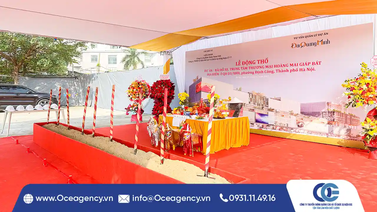 TỔ CHỨC LỄ ĐỘNG THỔ CBM TẠI HÀ NỘI