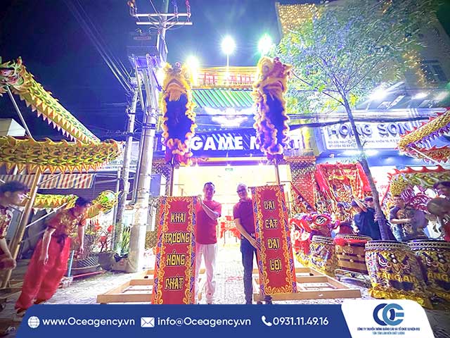 CHO THUÊ MÚA LÂN KHAI TRƯƠNG 101 GAME MART