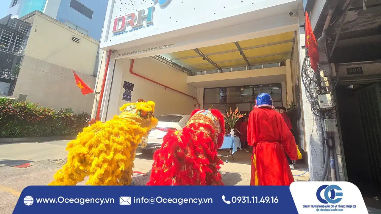 CHO THUÊ MÚA LÂN KHAI TRƯƠNG DR HUY TẠI QUẬN 10