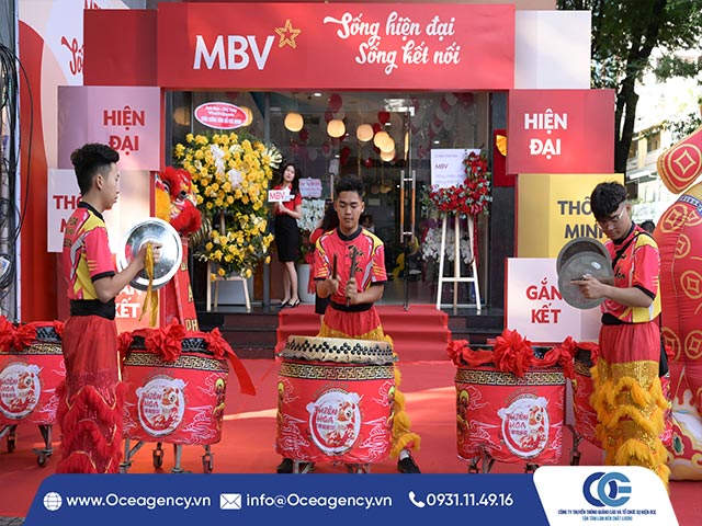 TỔ CHỨC SỰ KIỆN KHAI TRƯƠNG MBV QUẬN 3