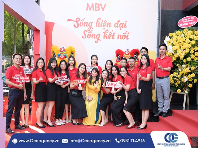 TỔ CHỨC SỰ KIỆN KHAI TRƯƠNG MBV QUẬN 3
