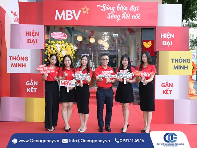 TỔ CHỨC SỰ KIỆN KHAI TRƯƠNG MBV QUẬN 3