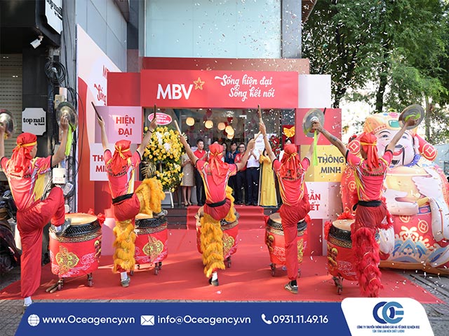 TỔ CHỨC SỰ KIỆN KHAI TRƯƠNG MBV QUẬN 3