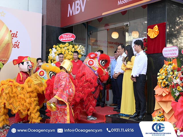 TỔ CHỨC SỰ KIỆN KHAI TRƯƠNG MBV QUẬN 3