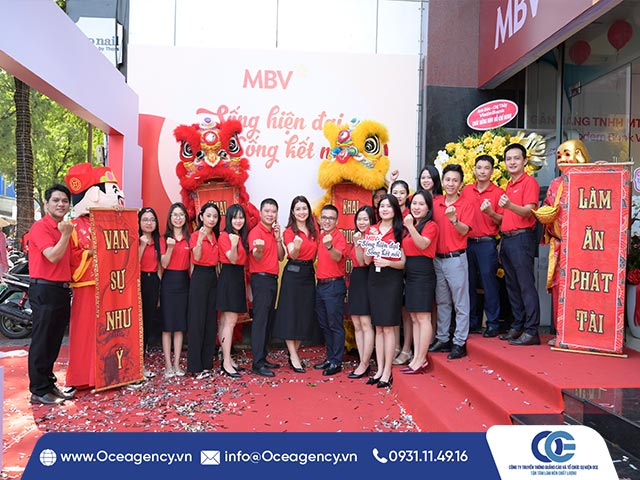 TỔ CHỨC SỰ KIỆN KHAI TRƯƠNG MBV QUẬN 3