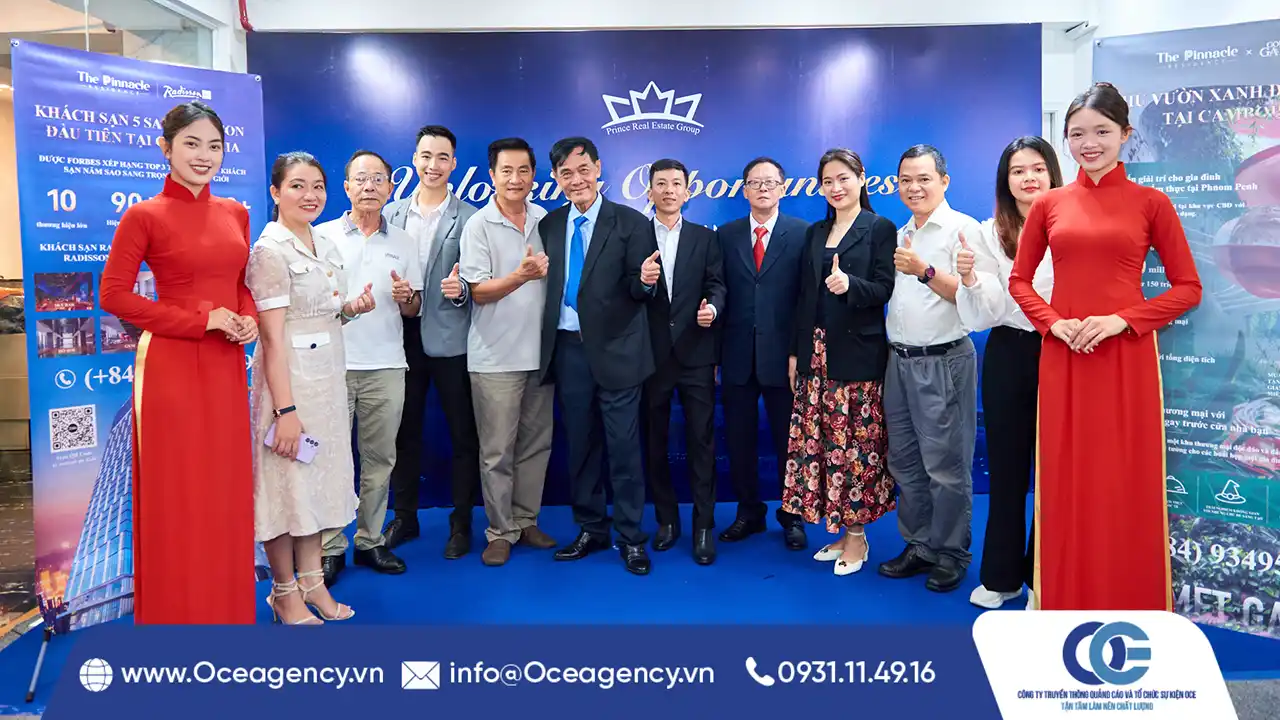 TỔ CHỨC SỰ KIỆN MỞ BÁN BẤT ĐỘNG SẢN PRINCE HOLDING GROUP