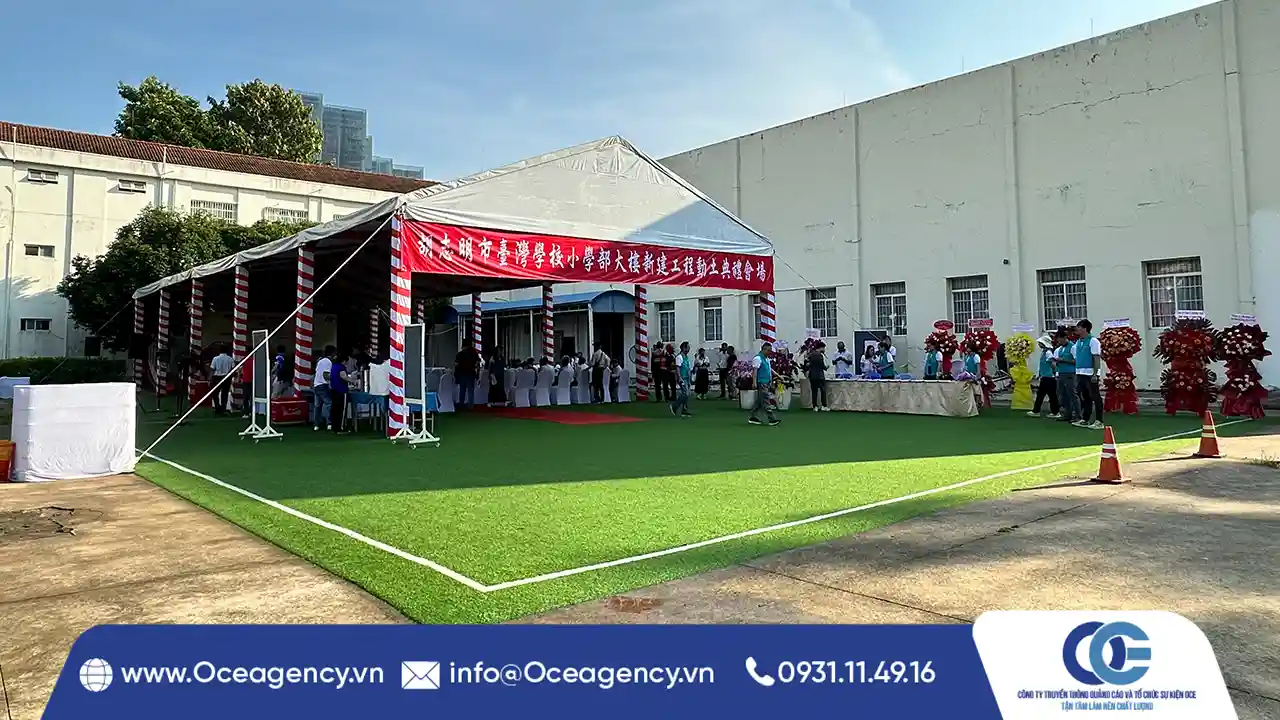 TỔ CHỨC LỄ KHỞI CÔNG TRƯỜNG QUỐC TẾ ĐÀI LOAN