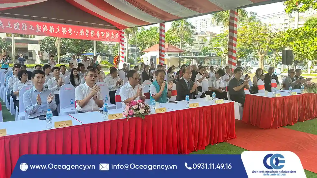 TỔ CHỨC LỄ KHỞI CÔNG TRƯỜNG QUỐC TẾ ĐÀI LOAN