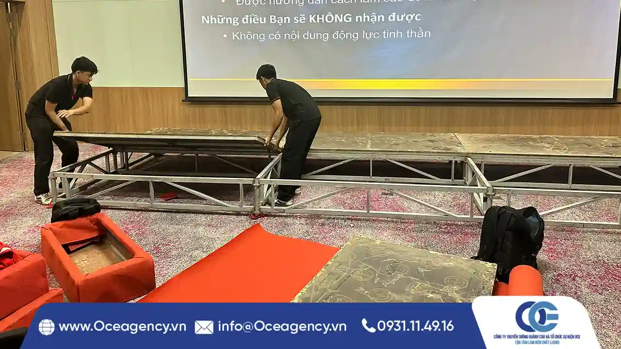 DỊCH VỤ CHO THUÊ SÂN KHẤU TẠI TP. HCM