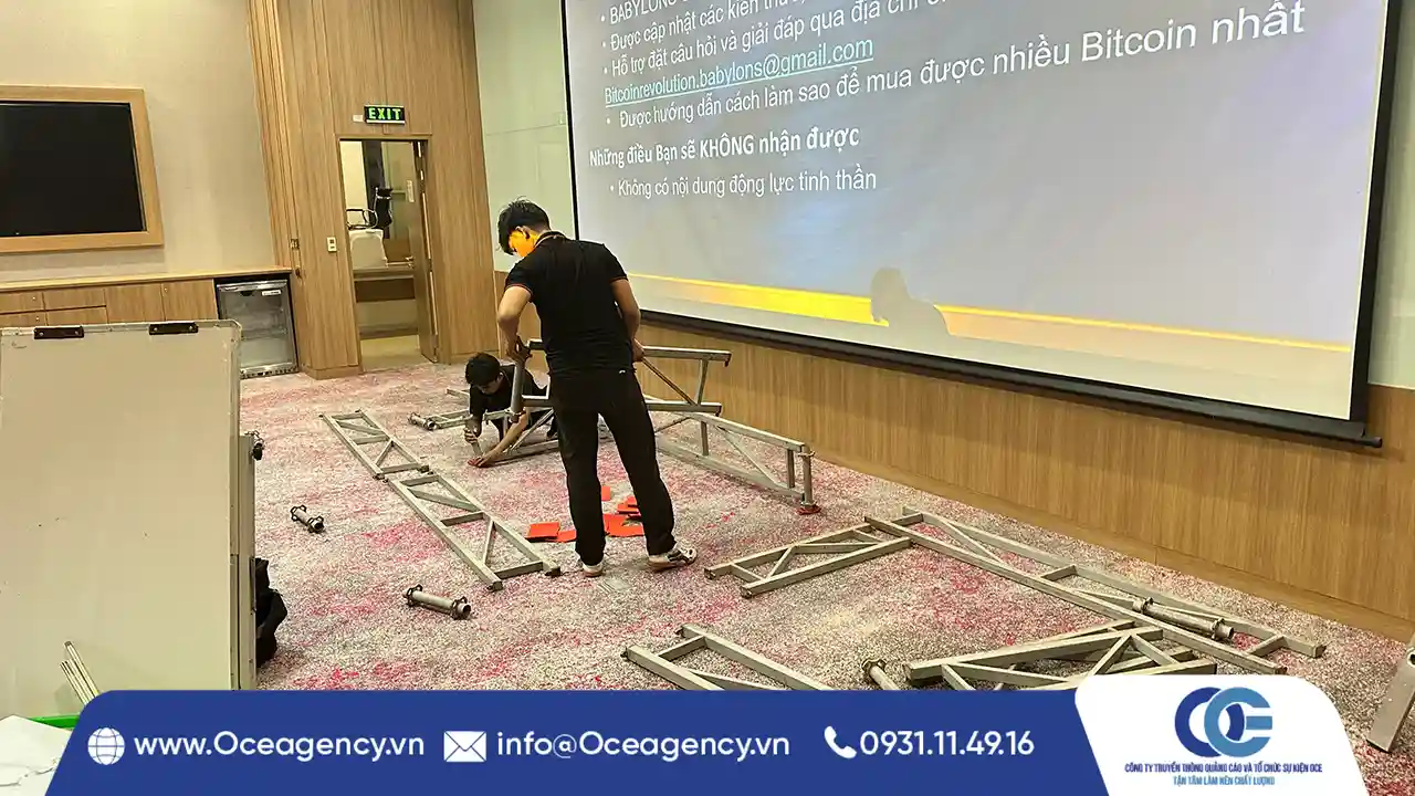 DỊCH VỤ CHO THUÊ SÂN KHẤU TẠI TP. HCM