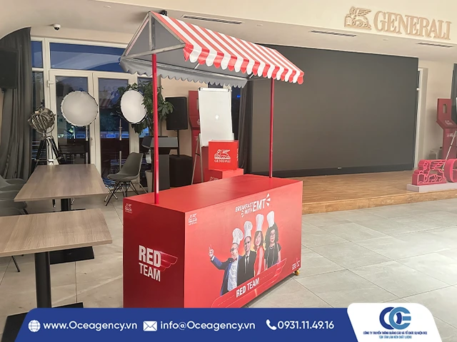 DỊCH VỤ CHO THUÊ XE BOOTH CÔNG TY GENERALI PLAZA