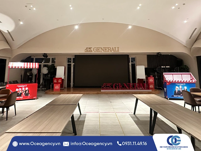 DỊCH VỤ CHO THUÊ XE BOOTH CÔNG TY GENERALI PLAZA