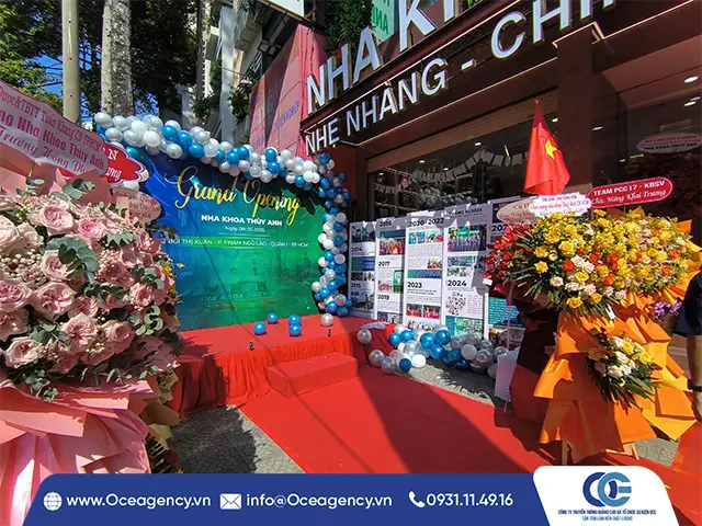 DỊCH VỤ CHO THUÊ MÚA LÂN KHAI TRƯƠNG NHA KHOA THÙY ANH