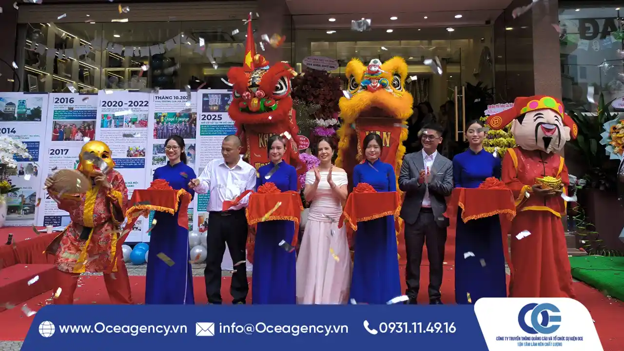 DỊCH VỤ CHO THUÊ MÚA LÂN KHAI TRƯƠNG NHA KHOA THÙY ANH