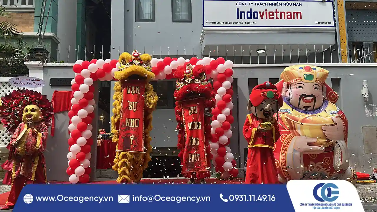 TỔ CHỨC SỰ KIỆN KHAI TRƯƠNG INDOMIE VIỆT NAM