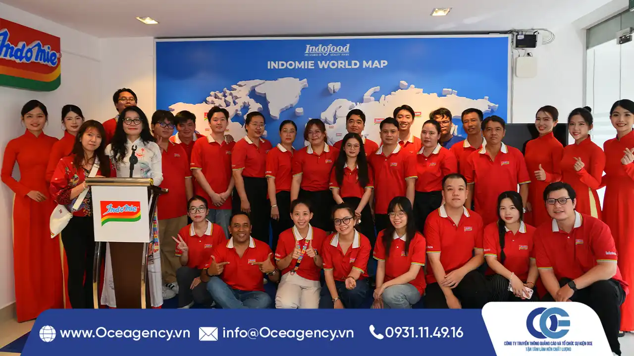 TỔ CHỨC SỰ KIỆN KHAI TRƯƠNG INDOMIE VIỆT NAM