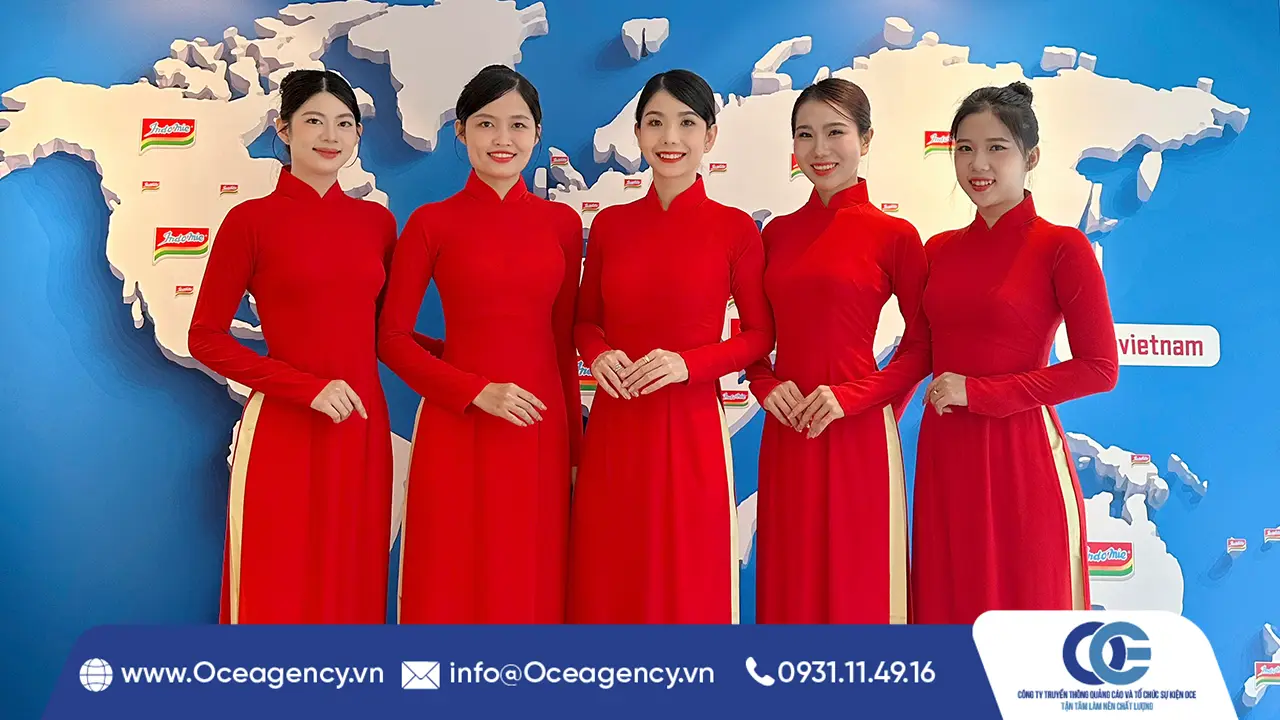 TỔ CHỨC SỰ KIỆN KHAI TRƯƠNG INDOMIE VIỆT NAM