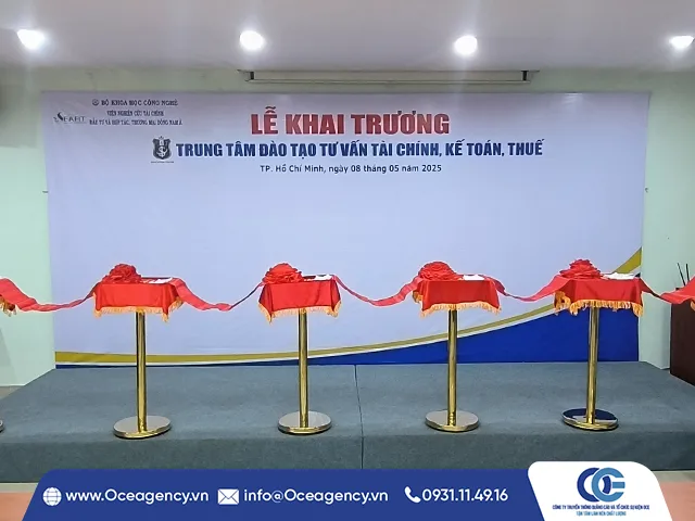 DỊCH VỤ CHO THUÊ BĂNG KHÁNH THÀNH TRUNG TÂM TƯ VẤN TÀI CHÍNH