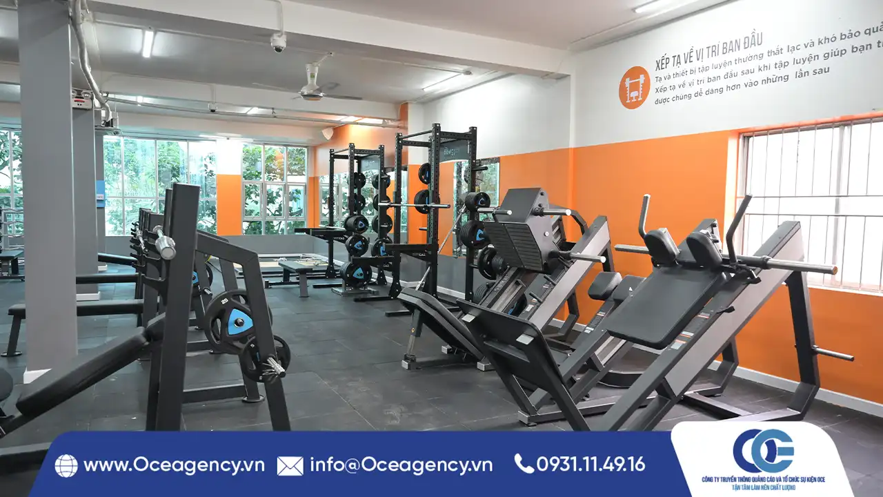 TỔ CHỨC SỰ KIỆN KHAI TRƯƠNG THE NEW GYM