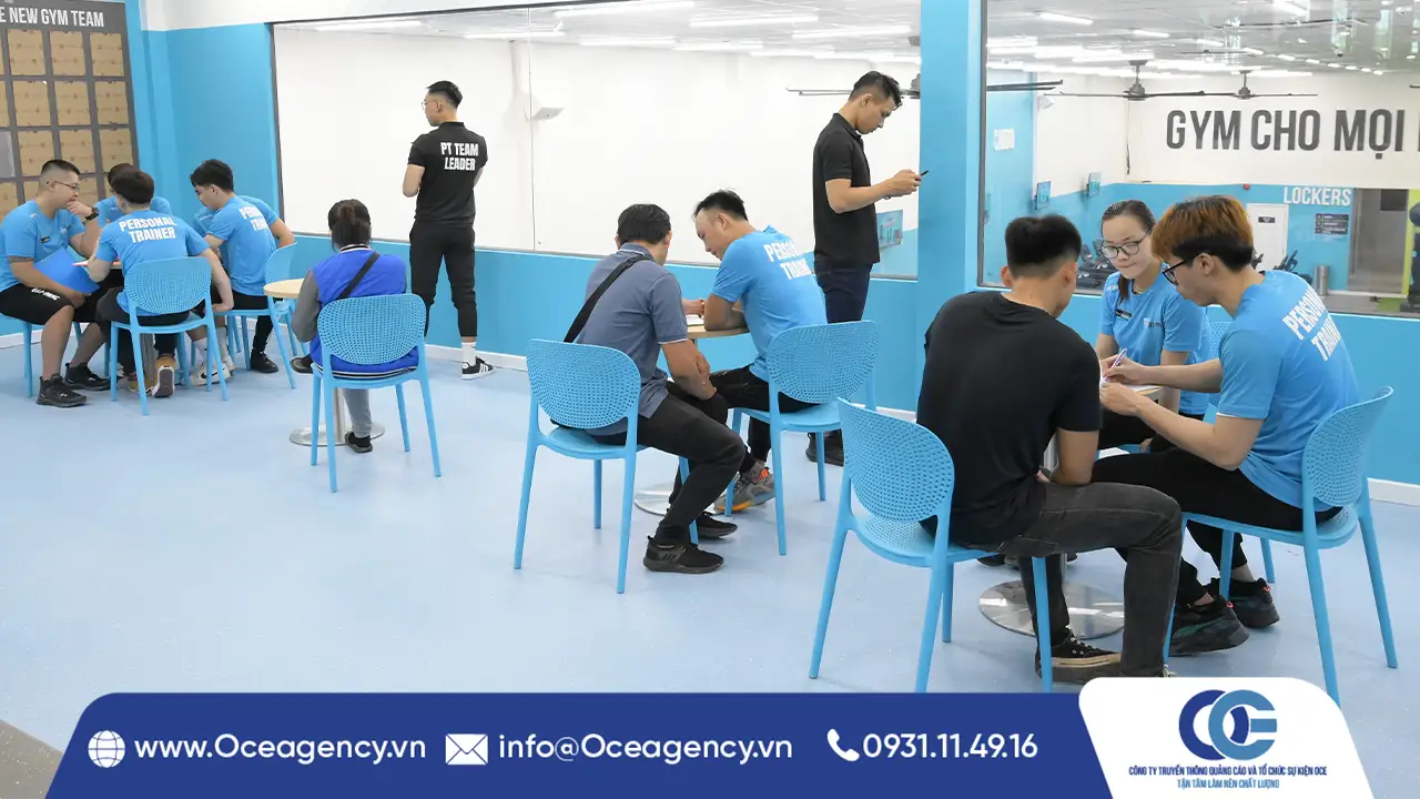 TỔ CHỨC SỰ KIỆN KHAI TRƯƠNG THE NEW GYM