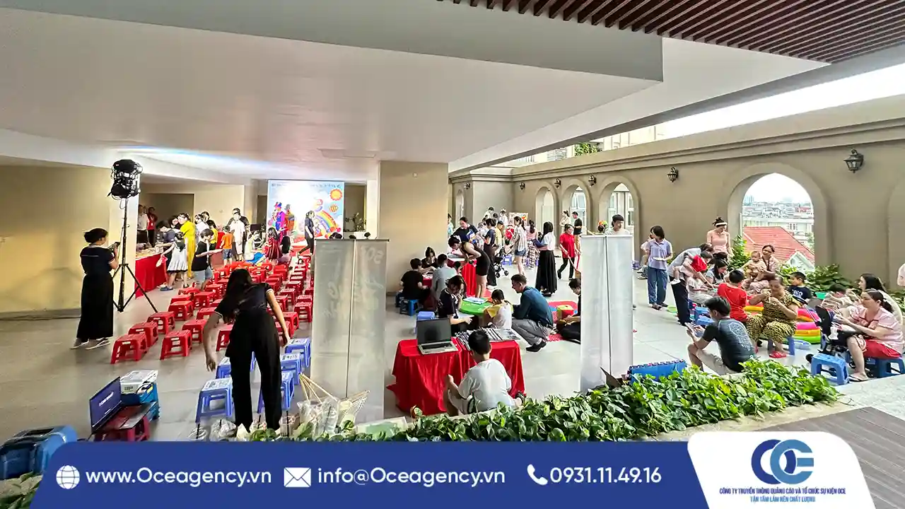 TỔ CHỨC SỰ KIỆN QUỐC TẾ THIẾU NHI CHUNG CƯ SÀI GÒN MIA