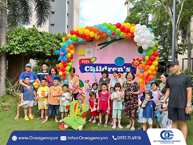 TỔ CHỨC SỰ KIỆN QUỐC TẾ THIẾU NHI TẠI CHUNG CƯ PALM HEIGHTS