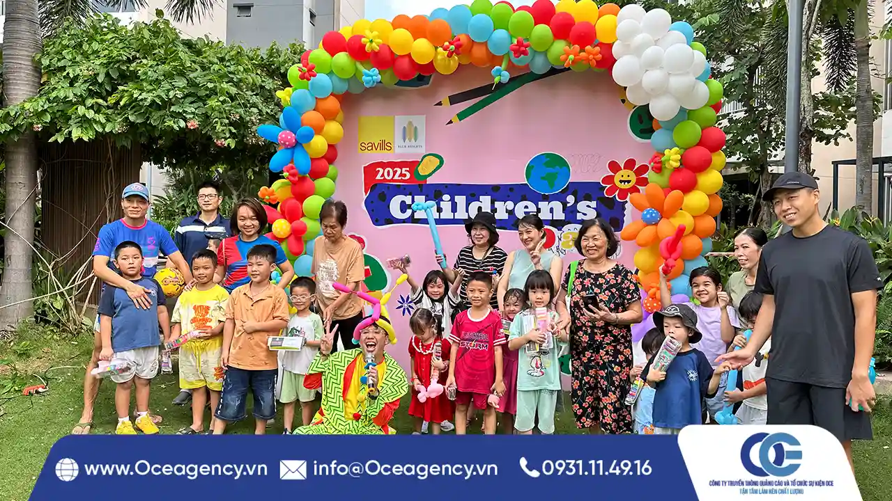 TỔ CHỨC SỰ KIỆN QUỐC TẾ THIẾU NHI TẠI CHUNG CƯ PALM HEIGHTS