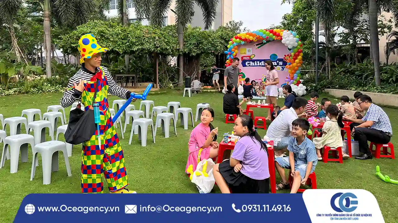 TỔ CHỨC SỰ KIỆN QUỐC TẾ THIẾU NHI TẠI CHUNG CƯ PALM HEIGHTS