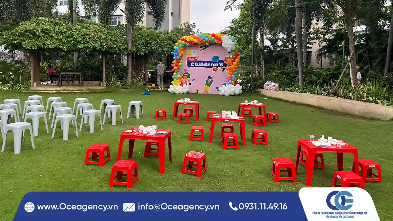 TỔ CHỨC SỰ KIỆN QUỐC TẾ THIẾU NHI TẠI CHUNG CƯ PALM HEIGHTS
