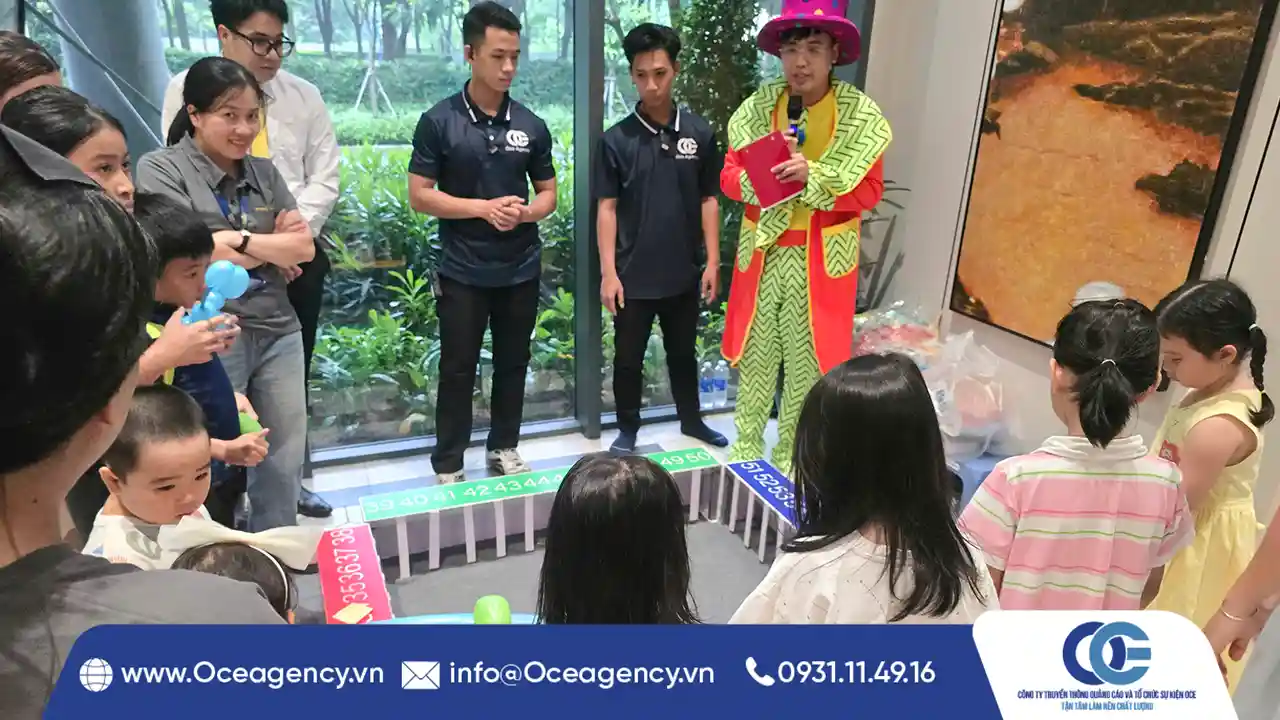 TỔ CHỨC SỰ KIỆN QUỐC TẾ THIẾU NHI CHUNG CƯ DIAMOND CENTERY
