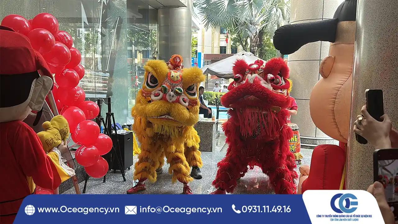 CHO THUÊ MÚA LÂN KHAI TRƯƠNG MBV BẾN NGHÉ QUẬN 1