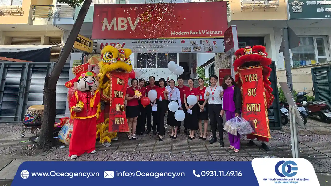 Cho thuê múa lân khai trương MBV Phú Nhuận