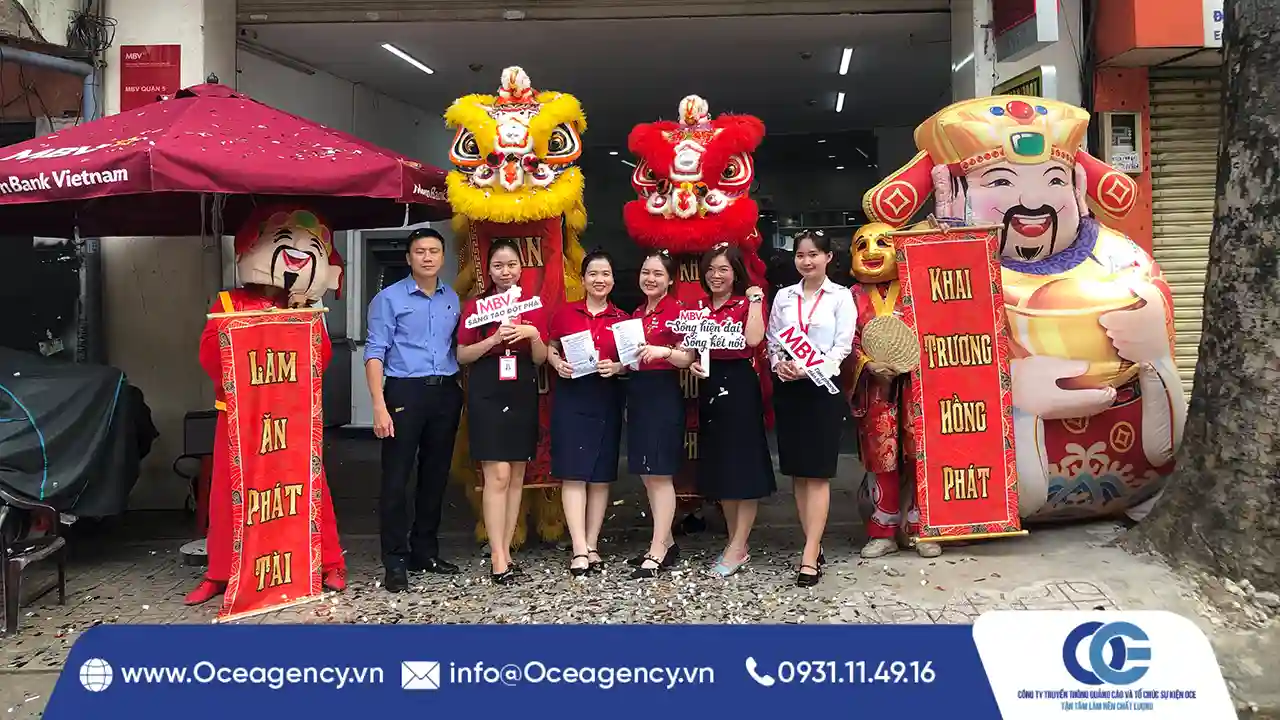 CHO THUÊ MÚA LÂN KHAI TRƯƠNG MBV AN DƯƠNG VƯƠNG QUẬN 5