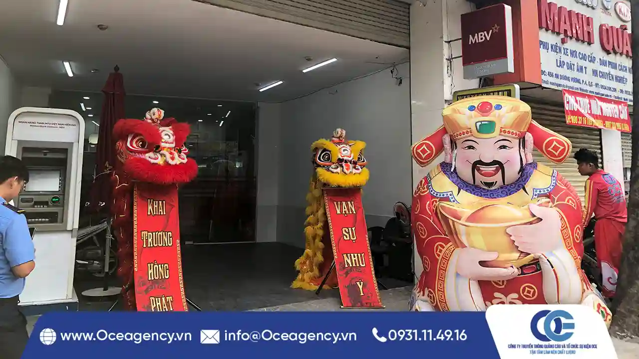CHO THUÊ MÚA LÂN KHAI TRƯƠNG MBV AN DƯƠNG VƯƠNG QUẬN 5