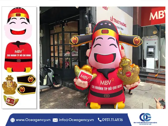 CUNG CẤP RỐI HƠI THIẾT KẾ THEO YÊU CẦU - NGÂN HÀNG MBV