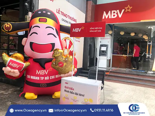 CUNG CẤP RỐI HƠI THIẾT KẾ THEO YÊU CẦU - NGÂN HÀNG MBV
