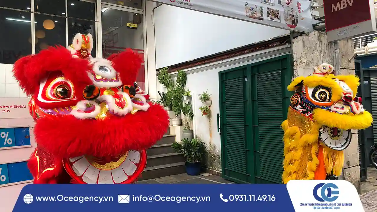 CHO THUÊ MÚA LÂN KHAI TRƯƠNG MBV PHỔ QUANG - PHÚ NHUẬN