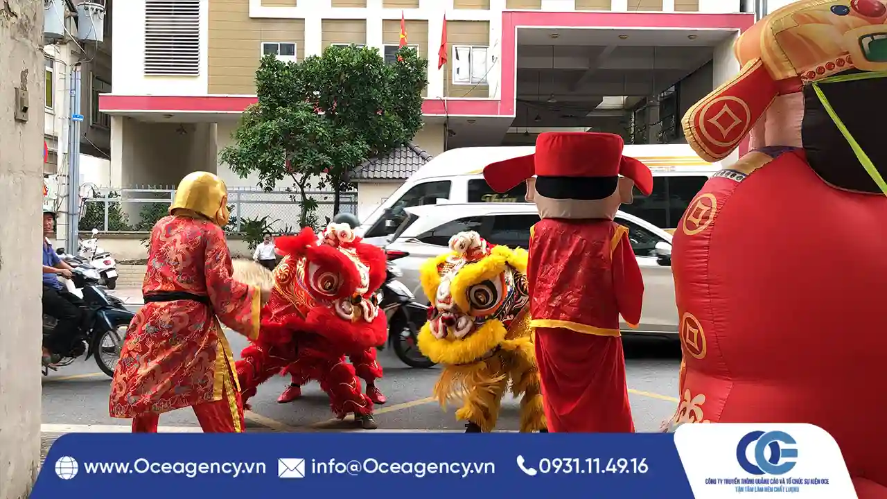 CHO THUÊ MÚA LÂN KHAI TRƯƠNG MBV PHỔ QUANG - PHÚ NHUẬN