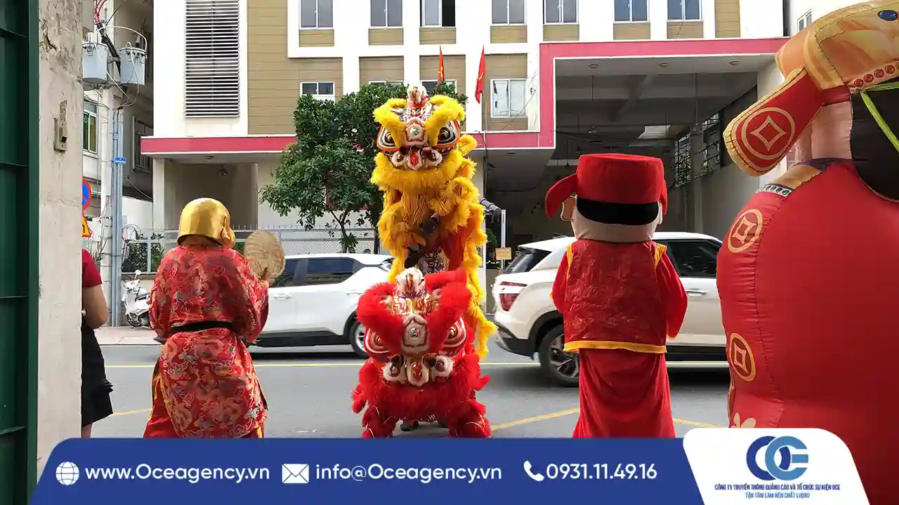 CHO THUÊ MÚA LÂN KHAI TRƯƠNG MBV PHỔ QUANG - PHÚ NHUẬN